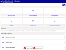 Tablet Screenshot of excelsiorceramics.com